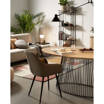 Jedálenský stôl s doskou z mangového dreva Kave Home, 200 x 110 cm - Image 8