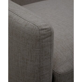 Sivé polstrované záhradné kreslo Sorells – Kave Home – Obrázok 7