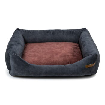 Vínovo-tmavosivý pelech pre psa 75x85 cm SoftBED Eco L – Rexproduct – Obrázok 2