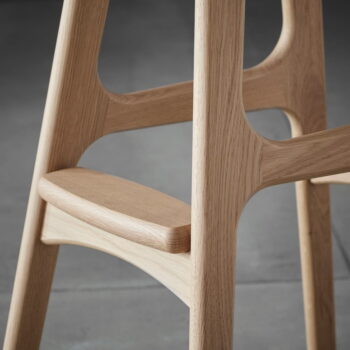Kožená otočná barová stolička 86 cm Buck – Hammel Furniture - Image 5