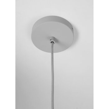 Sivé závesné svietidlo s kovovým tienidlom ø 40 cm Hanover – it's about RoMi - Image 8