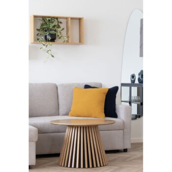 Poschodová bambusová polica v prírodnej farbe 70 cm Ember – House Nordic - Image 4