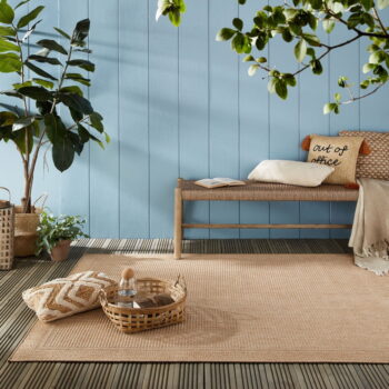 Vonkajší koberec v prírodnej farbe 80x150 cm Weave – Flair Rugs - Image 2
