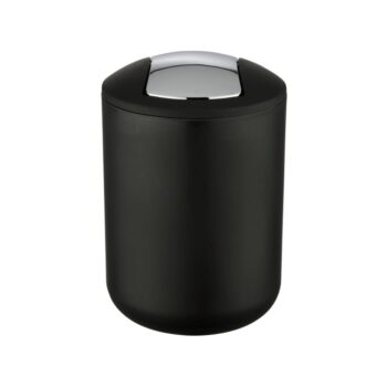 Čierny odpadkový kôš Wenko Brasil S, výška 21 cm - Image 3