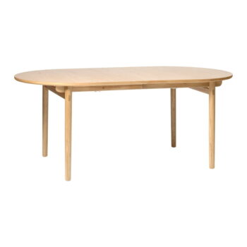 Rozkladací jedálenský stôl v dekore duba 100x190 cm Carno – Unique Furniture - Image 9