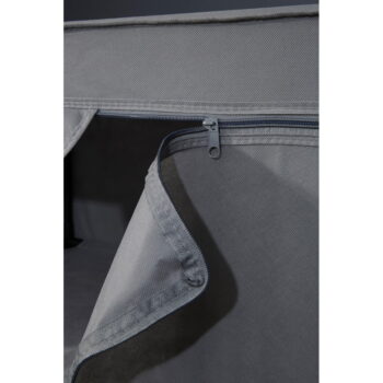 Sivá látková šatníková skriňa 90x160 cm Dara – Premier Housewares - Image 5