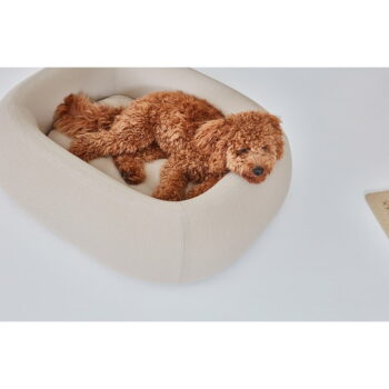 Svetlohnedý pelech pre psa 93x113 cm Barca Taupe M/L – MiaCara - Image 4