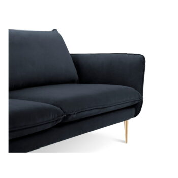 Antracitovosivá zamatová pohovka Cosmopolitan Design Florence,160 cm - Image 2