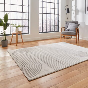 Sivý/béžový koberec 170x120 cm Apollo - Think Rugs - Image 4