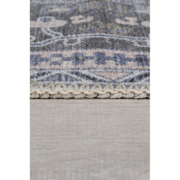 Zelený umývateľný koberec s prímesou recyklovaných vlákien 160x230 cm Windsor – Flair Rugs - Image 6