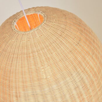Ratanové tienidlo v prírodnej farbe ø 60 cm Druciana - Kave Home - Image 3