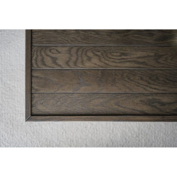 Tmavohnedý konferenčný stolík s doskou z dubového dreva ø 70 cm Deerfield – Rowico - Image 8