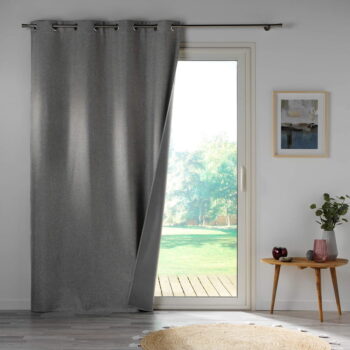 Svetlosivý zatemňovací záves 140x260 cm Crepuscule – douceur d'intérieur - Image 3