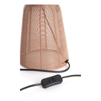 Svetločervená stolová lampa (výška 42 cm) Aboso – Light & Living - Image 6