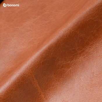 Červenohnedá kožená rohová pohovka MESONICA Musso Tufted, ľavý roh - Image 6