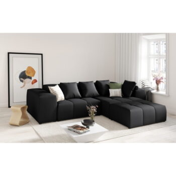 Čierna opierka k modulárnej pohovke Rome - Cosmopolitan Design - Image 7