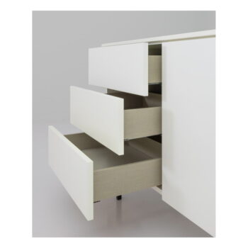 Biela nízka komoda 210x76 cm Plain – Tenzo - Image 8