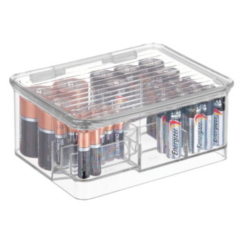 Priehľadný organizér s priehradkami a vekom iDesign Linus, 17 x 14 cm - Image 4