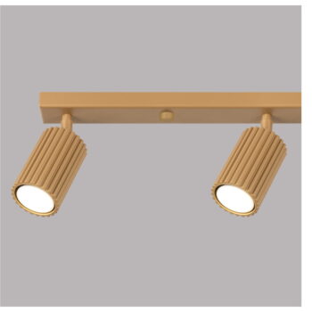 Stropné svietidlo v zlatej farbe 6,5x81 cm Gleam – Nice Lamps - Image 9