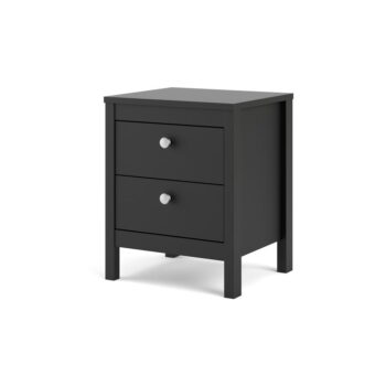 Čierny nočný stolík Madrid - Tvilum – Obrázok 11