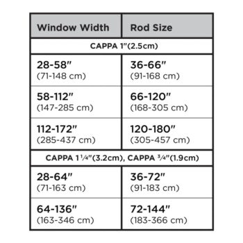 Oceľová roztiahnuteľná dvojitá garniža 91 - 168 cm Cappa - Umbra - Image 4