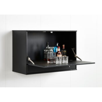 Čierna vinotéka 89x61 cm Mistral 004 - Hammel Furniture - Image 4