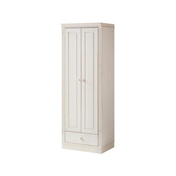 Biela šatníková skriňa z borovicového dreva 65x180 cm Anita – Støraa - Image 7