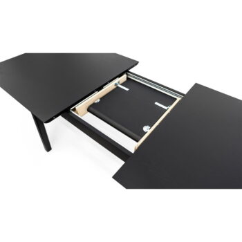 Rozkladací jedálenský stôl s prídavnou doskou v dekore duba 90x180 cm Curved – Woodman - Image 2