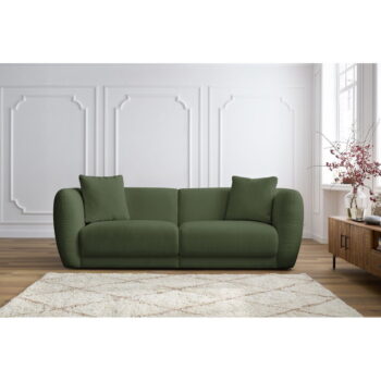 Zelená pohovka 230 cm Bourbon - Bobochic Paris – Obrázok 7