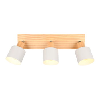 Bodové svietidlo v bielo-prírodnej farbe ø 9 cm Shanti – Trio - Image 4