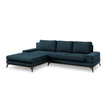 Petrolejovomodrá rozkladacia rohová pohovka Windsor & Co Sofas Planet, ľavý roh - Image 2
