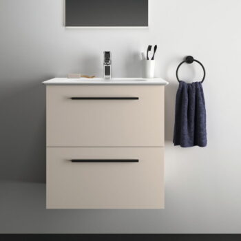 Béžová závesná skrinka pod umývadlo 60x63 cm i.Life A – Ideal Standard – Obrázok 3