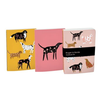Zápisníky 64 str. formát A6 3 ks Ginger Pink Dogs – Roger la Borde - Image 2