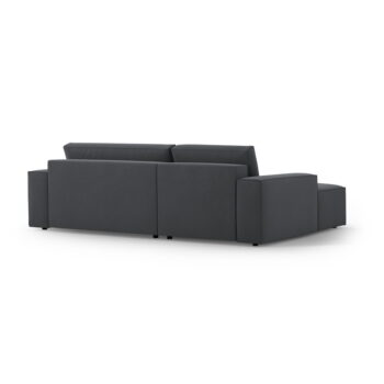 Tmavosivá rozkladacia rohová pohovka (ľavý roh) Jodie – Micadoni Home - Image 8
