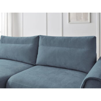 Modrá rohová pohovka Aden – Bobochic Paris - Image 3