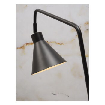 Čierna stolová lampa s kovovým tienidlom (výška 55 cm) Lyon – it's about RoMi – Obrázok 5