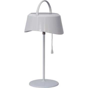 Biela vonkajšia solárna LED lampa Star Trading Cervia, výška 36 cm – Obrázok 3
