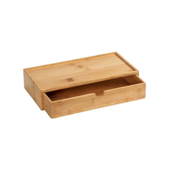 Bambusový úložný box s priehradkou Wenko Terra – Obrázok 4