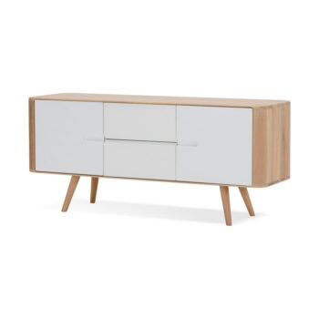 Komoda z dubového dreva Gazzda Ena, 135 × 42 × 60 cm - Image 10