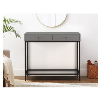 Sivý konzolový stolík 35x90 cm Celine – Støraa - Image 5