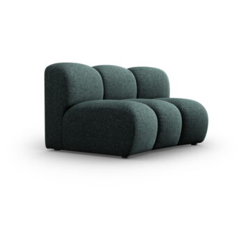 Tyrkysovomodrý modul pohovky (stredový diel) Lupine – Micadoni Home - Image 2