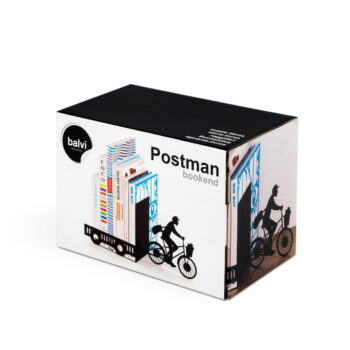 Zarážka na knihy Postman – Balvi – Obrázok 4