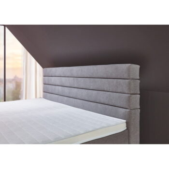 Sivá boxspring posteľ 180x200 cm Kokomo – Rojaplast – Obrázok 4
