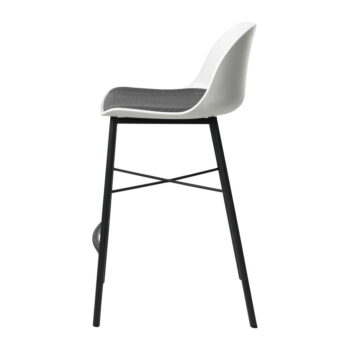 Biela barová stolička Unique Furniture Whistler – Obrázok 3