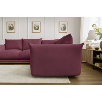 Vínová rohová pohovka Ernest – Bobochic Paris - Image 11