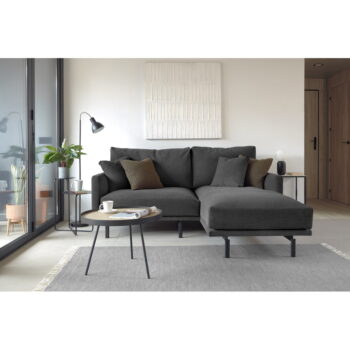 Čierny kovový odkladací stolík Kave Home Vidalita - Image 5
