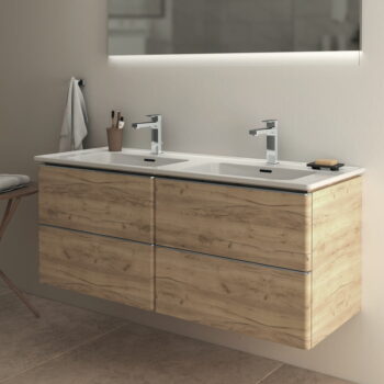 Umývadlová batéria v lesklo striebornej farbe Edge – Ideal Standard - Image 3