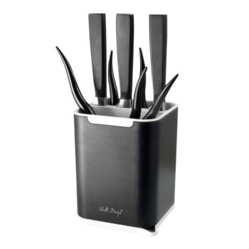 Čierny stojan na príbory Vialli Design Cutlery - Image 3