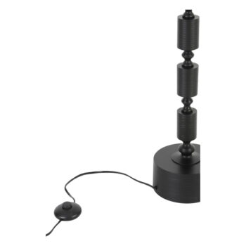 Matne čierny podstavec stojacej lampy 135 cm Gitaya – Light & Living - Image 6