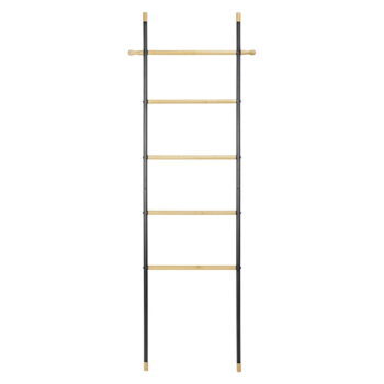 Čierny/prírodný kovový dekoratívny rebrík Loft - Wenko – Obrázok 2
